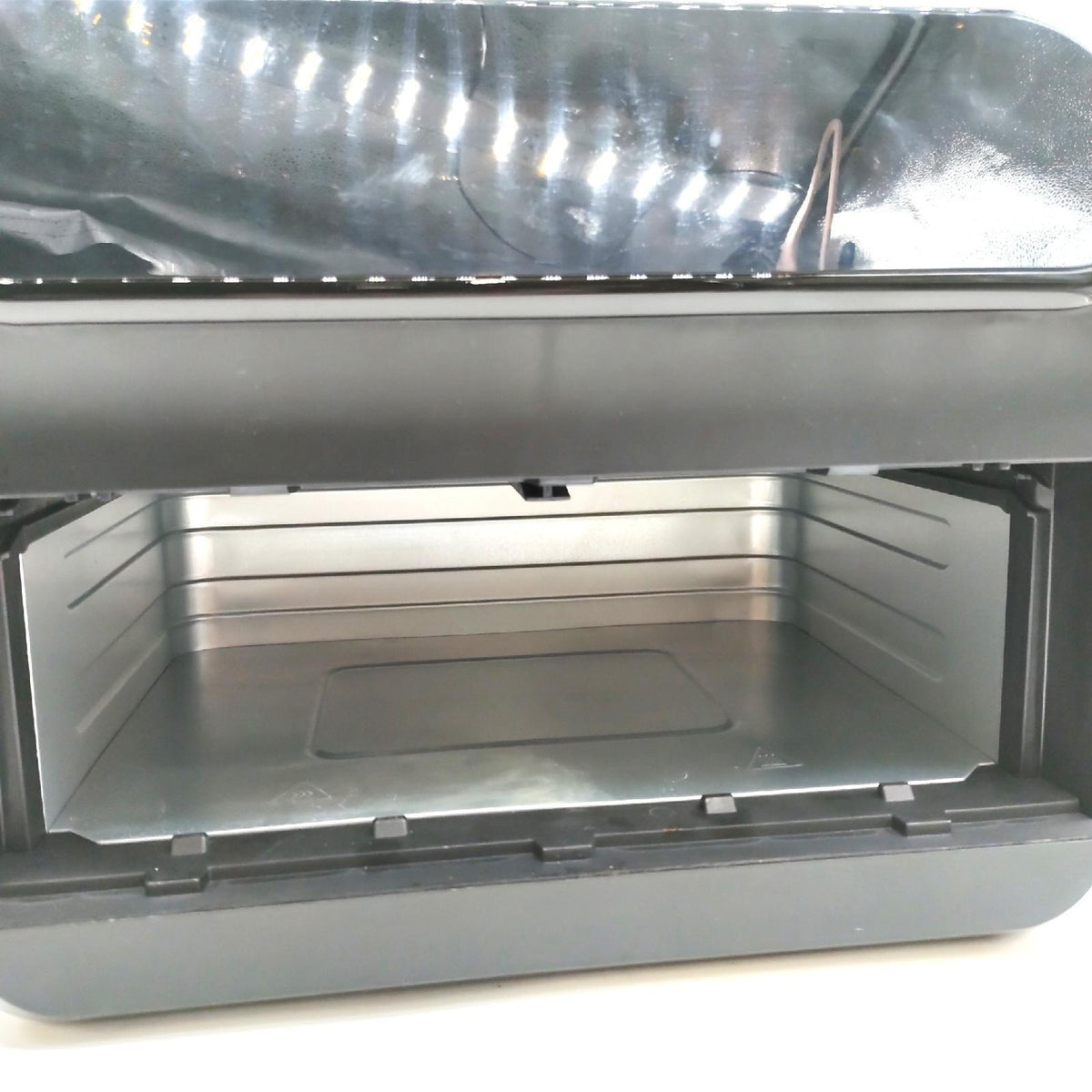CHEFREE Dual Zone Heissluftfritteuse 8L XL ohne Koerbe schwarz