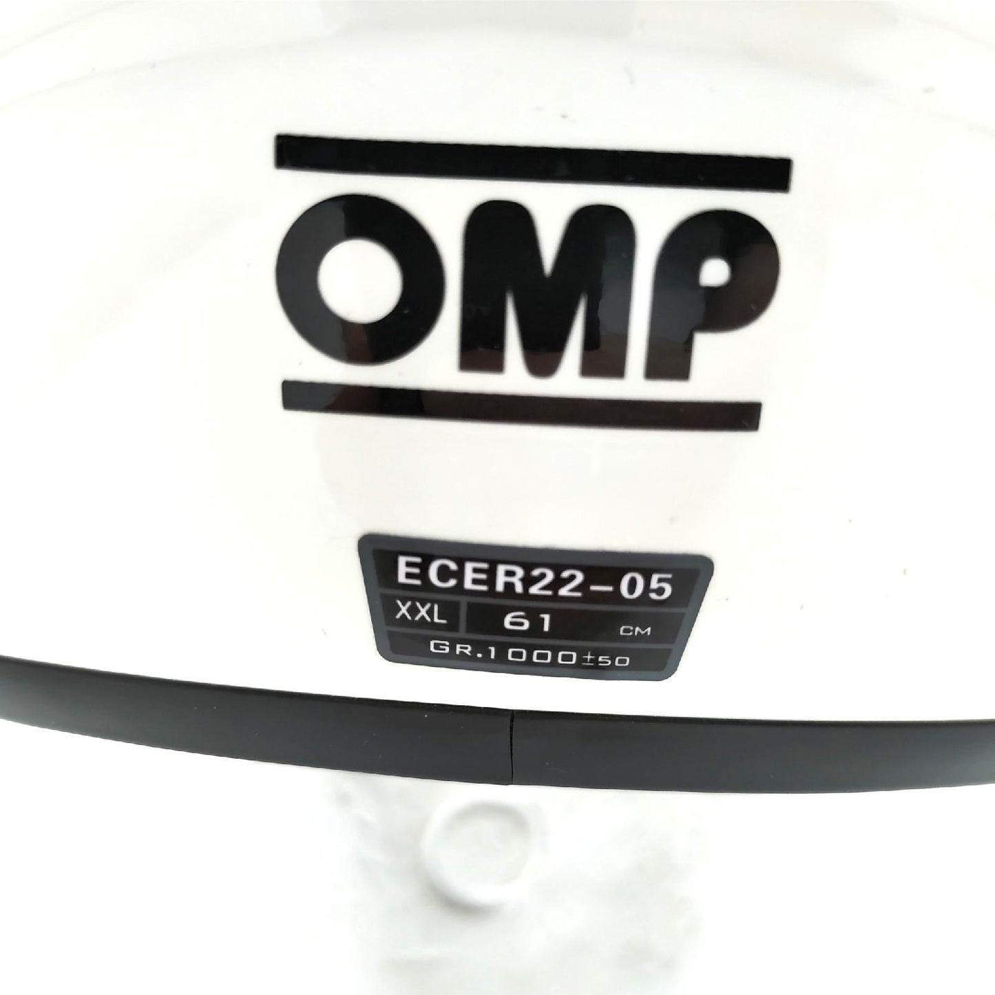 OMP Helm Motorradhelme Schutz OMPSC607E020XXL Stern Weiß XXL Komfort