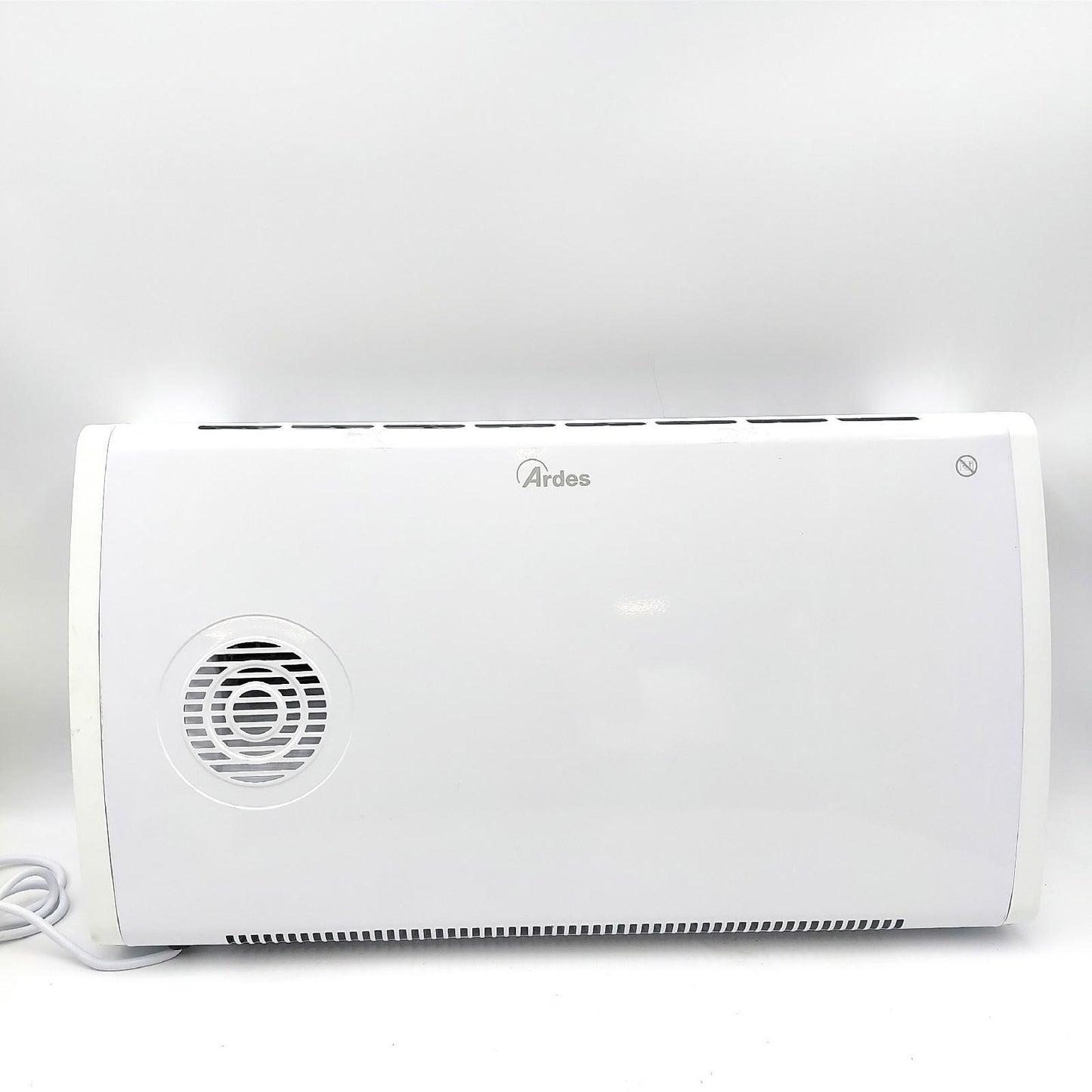 ARDES - AR4C05 Elektrischer Heißkonvektor SMOOTHY 1700/2000W, Elektrischer Heizer zum Heizen von Haus und Büro, Heizlüfter mit Thermostat, Heißluftkonvektor 3 Leistungsstufen, weiß