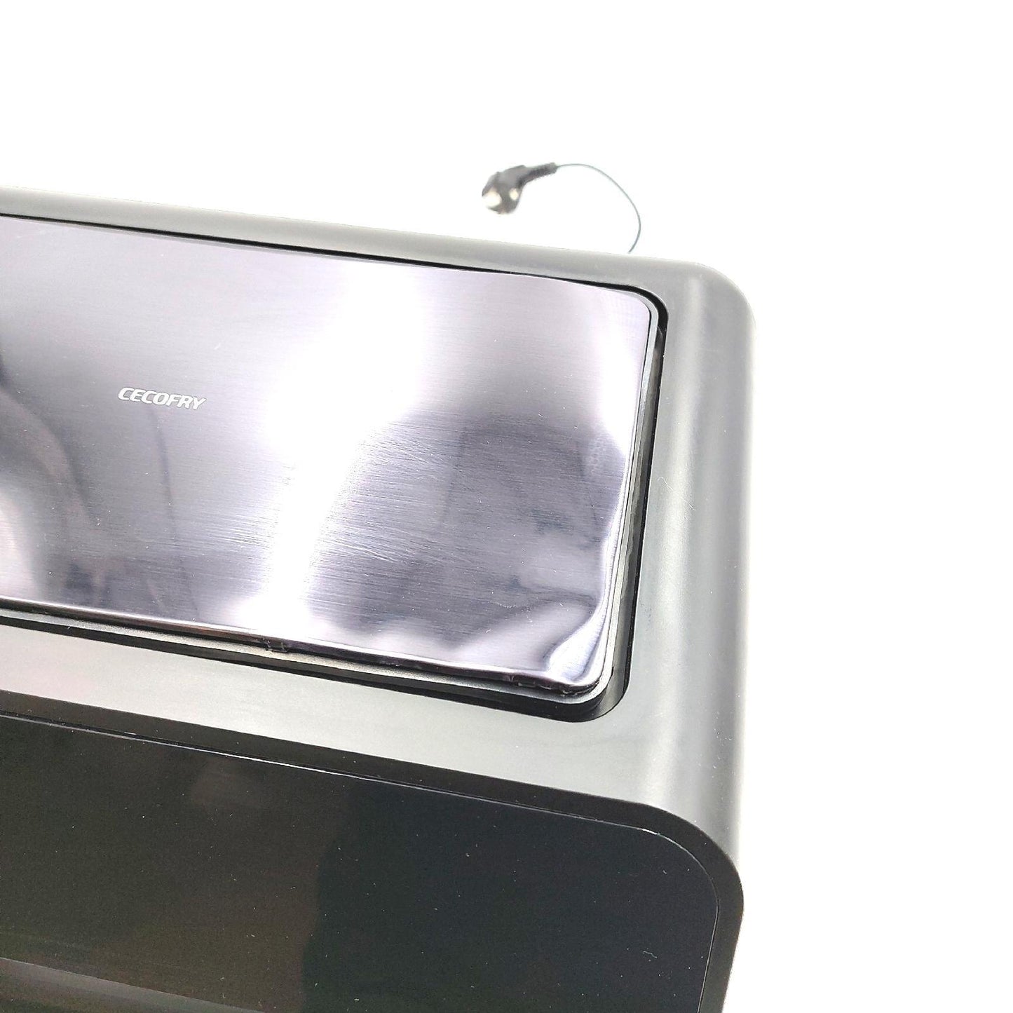 Cecotec Heißluftfritteuse ohne Öl 9L Air Fryer Cecofry Advance 9000 Window. 2200W, Bewegliche Trennwand, Duale Temperatur von 80-200ºC, Fenster und PerfectCook-Technologie