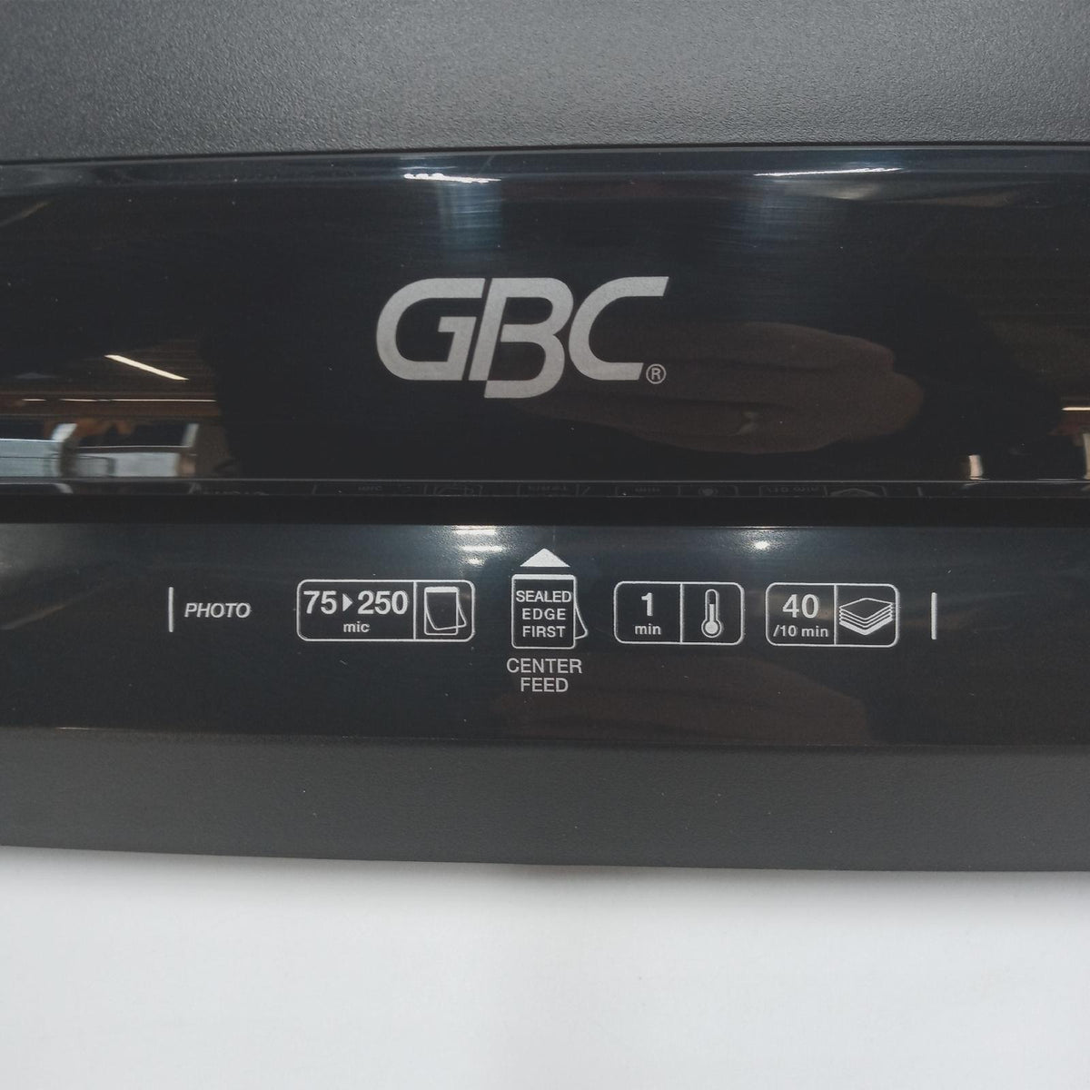 GBC Laminiergerät Bürobedarf Fusion Plus 6000L Laminiergerät Schwarz Silber ideal für