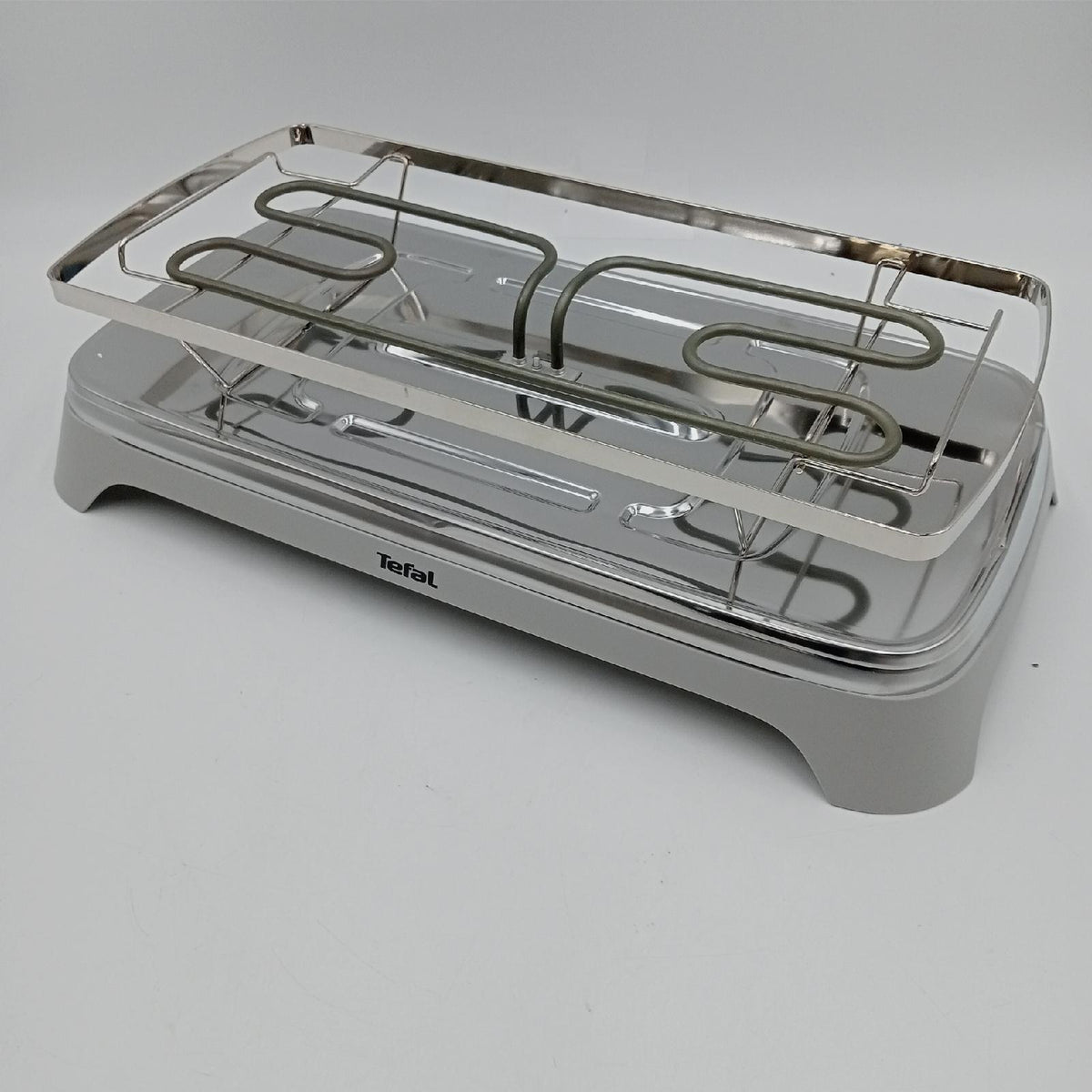 Tefal Pierrade Raclette  1350 Watt  Grill-Platte aus Stein + 10 antihaftbeschichtete Pfännchen  inkl. Schaber  abnehmbares Kabel  grau  PR457B