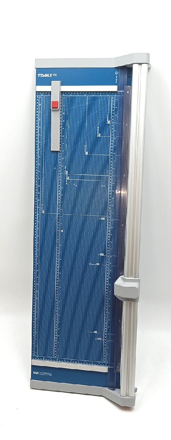 Dahle 556 Rollenschneider bis DIN A1 10 Blatt blau Papierschneider Präzisionsschneider