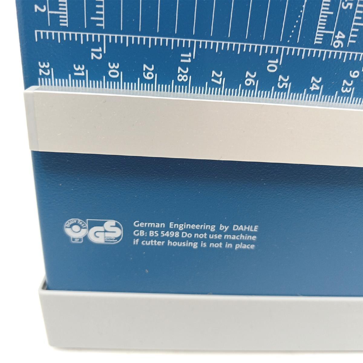 Dahle 556 Rollenschneider bis DIN A1 10 Blatt blau Papierschneider Präzisionsschneider