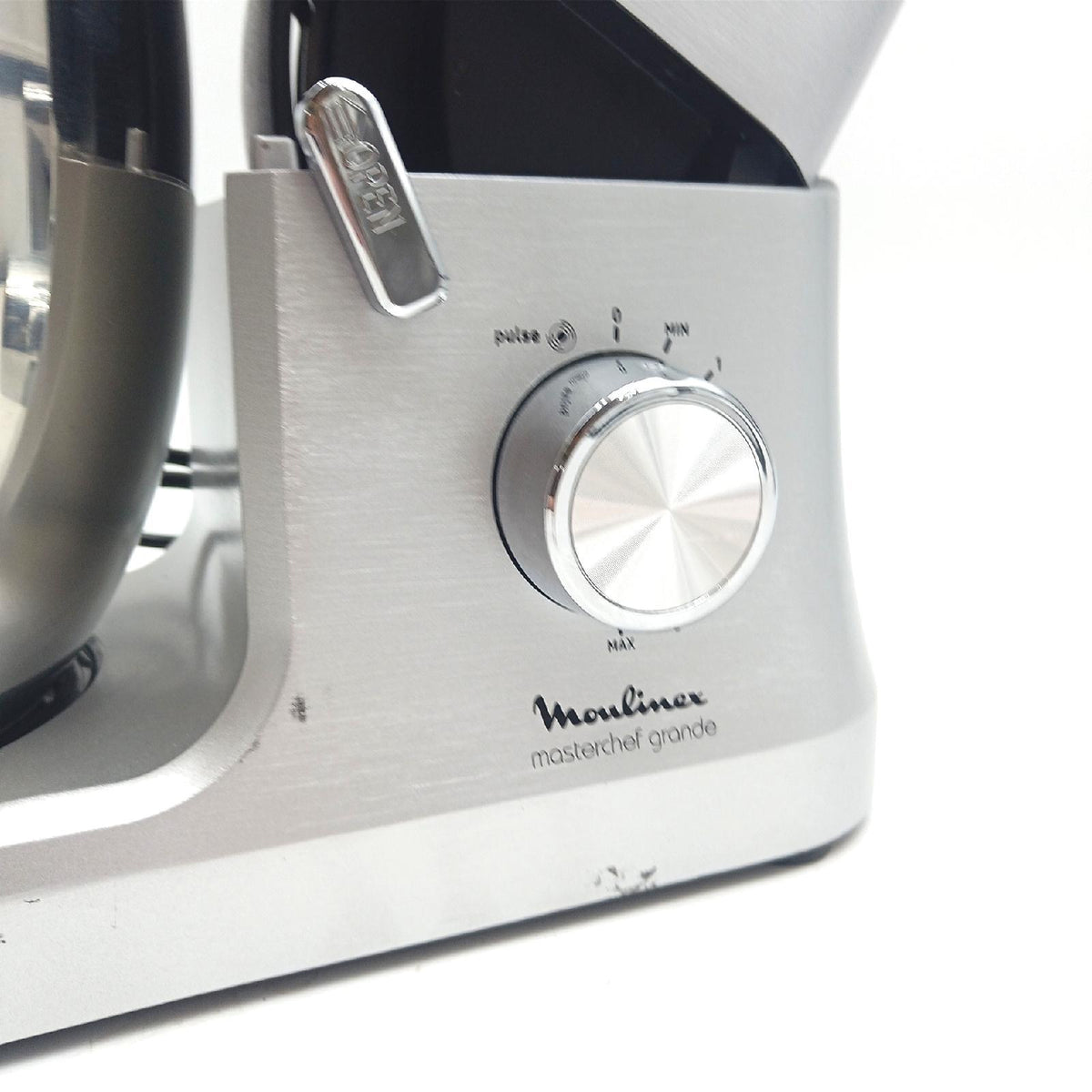 Moulinex Masterchef QA810D Planetary Knetmaschine  6 7 Liter  Küchenmaschine mit Schneebesen  Schneebesen  Knethaken  1500 W  8 Geschwindigkeitsstufen