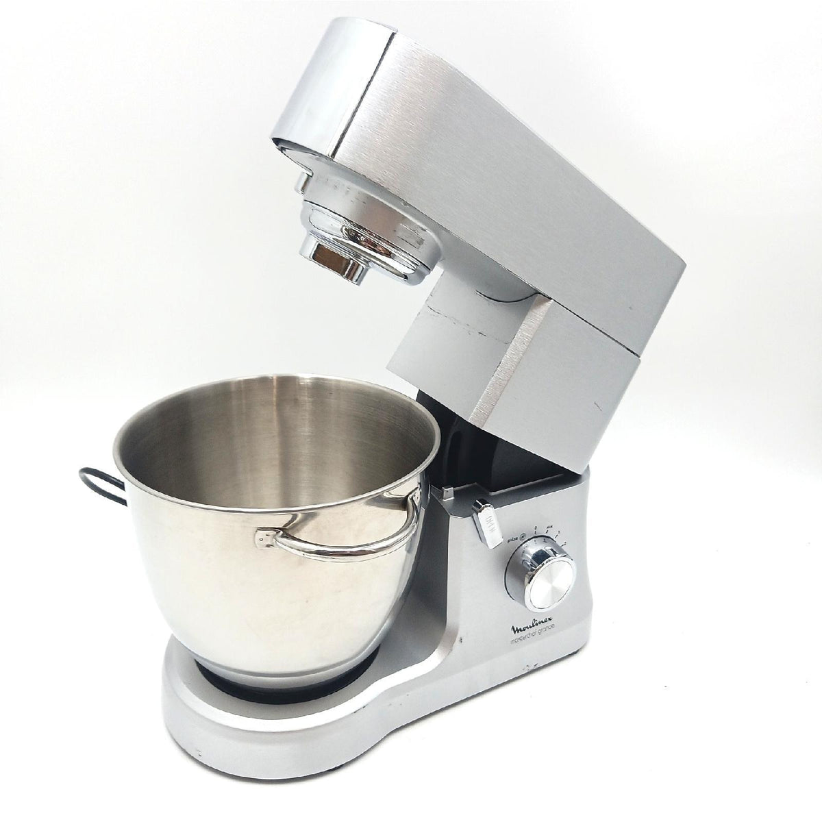 Moulinex Masterchef QA810D Planetary Knetmaschine  6 7 Liter  Küchenmaschine mit Schneebesen  Schneebesen  Knethaken  1500 W  8 Geschwindigkeitsstufen