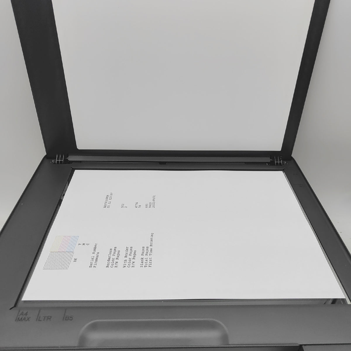 Epson EcoTank ET-2850 3-in-1 Tintenstrahl Multifunktionsgerät Ko - Unvollständig
