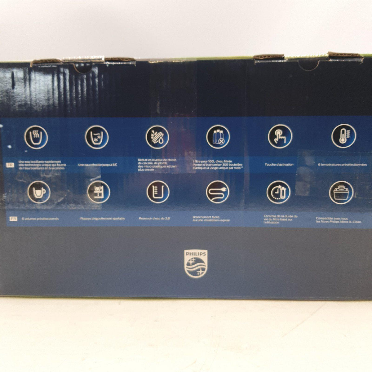 Philips All IN ONE Wasserstation Dispender gefiltertes Heiss Kaltwasser Trinkwasserspender