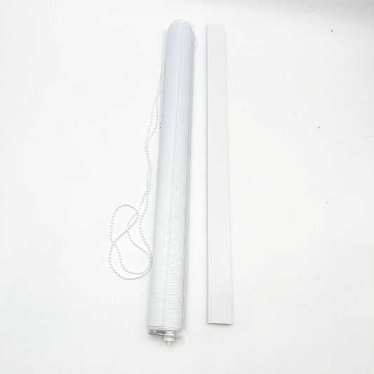 K home Doppelrollo Fensterdekoration Madrid Klemmfix Maß 70 x 200 cm Weiß