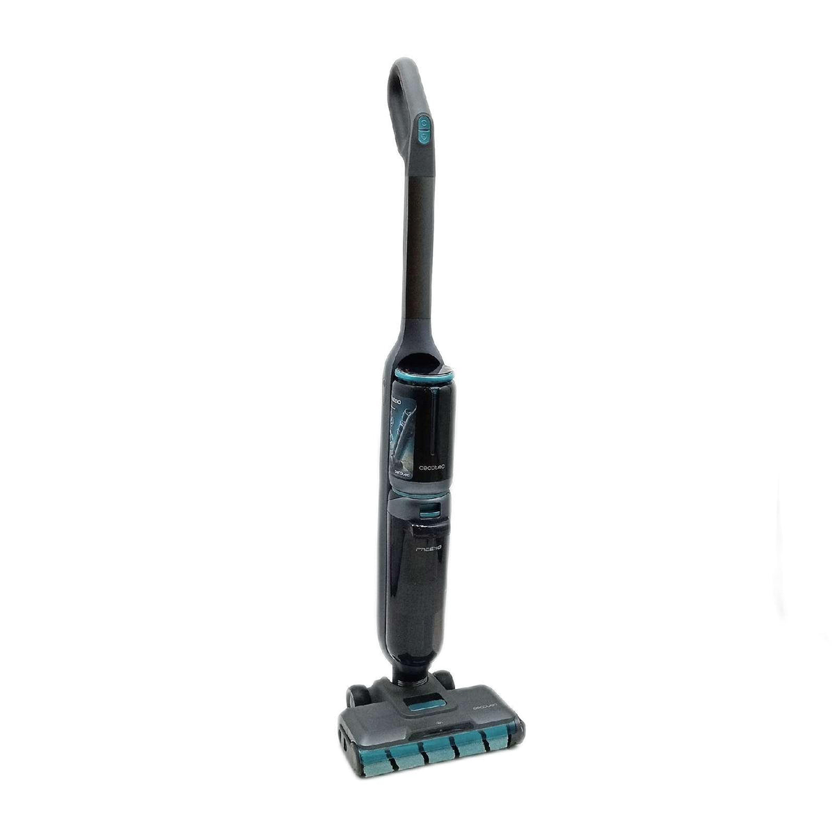 Cecotec Elektromopp FreeGo Wash&Vacuum Spray. 250 W  Schrubben und Staubsaugen gleichzeitig  Autonomie 35 Minuten  Jalisco-Nasswalze  Wasserspray  700 ml sauberer und 750 ml Schmutzwassertank  Sockel