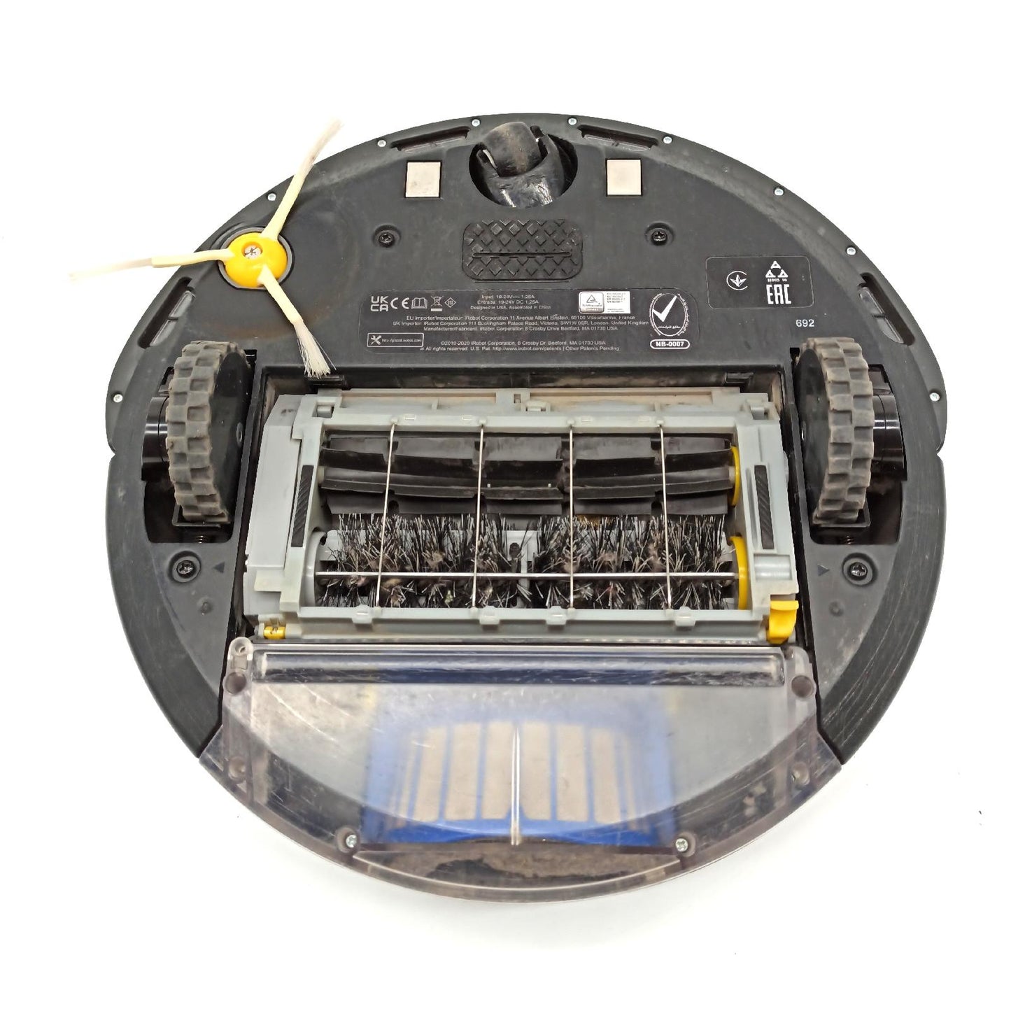iRobot Roomba 692, App-steuerbarer Saugroboter (Staubsauger Roboter), 3-Stufen-Reinigungssystem, Kompatibel mit Sprachassistenten, Individuelle Anpassungen per App, Dirt Detect-Technologie, Schwarz