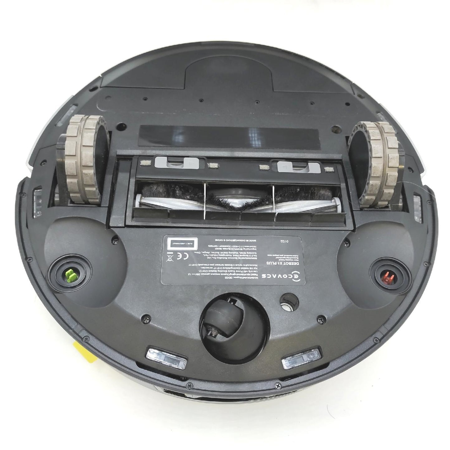 ECOVACS Saug Wischroboter Haushalt DEEBOT X1 Plus automatische Entleerungsstation leistungsstark groß für saubere Böden