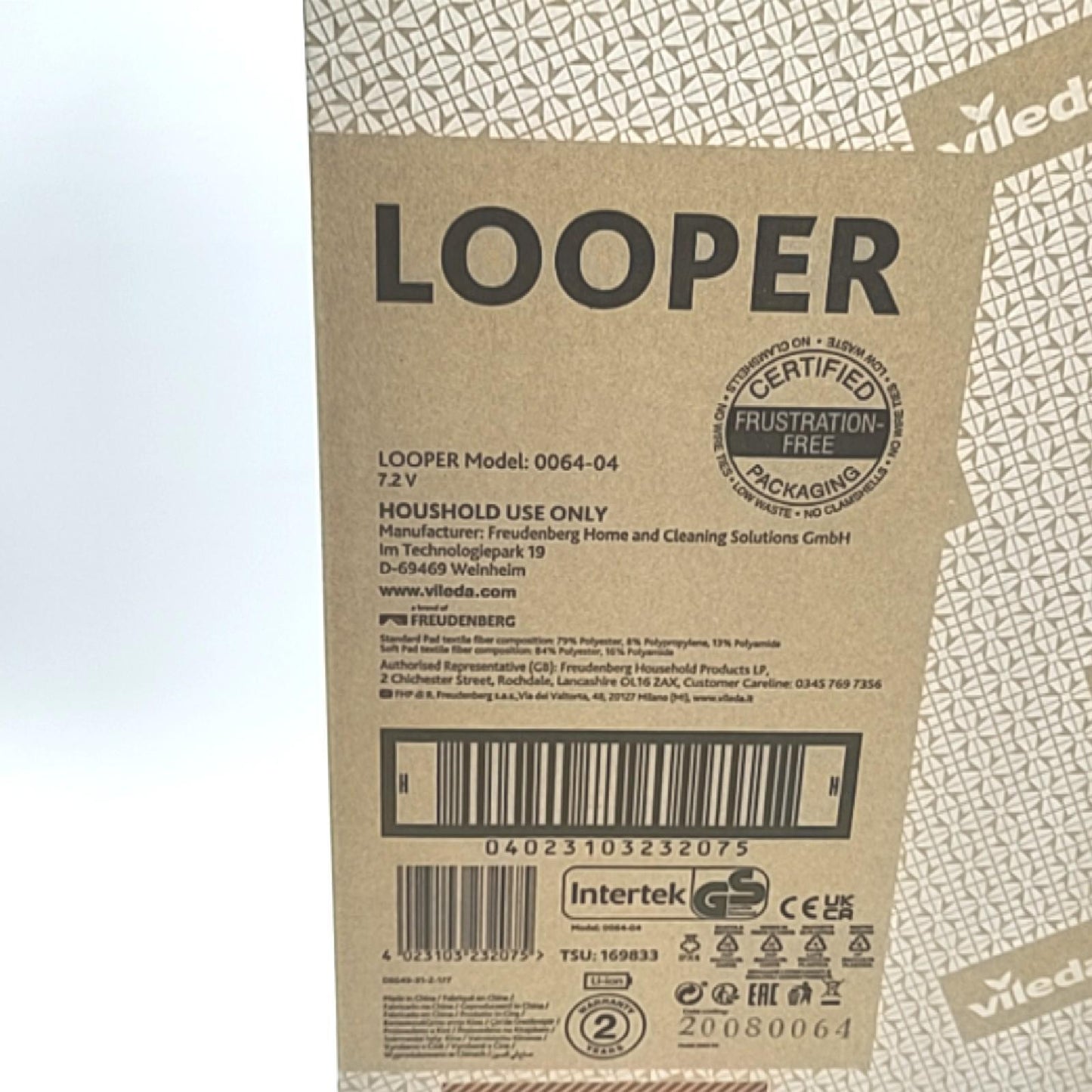 Vileda elektrischer Sprühmopp Haushalt Bodenwischer Looper praktisch sauber