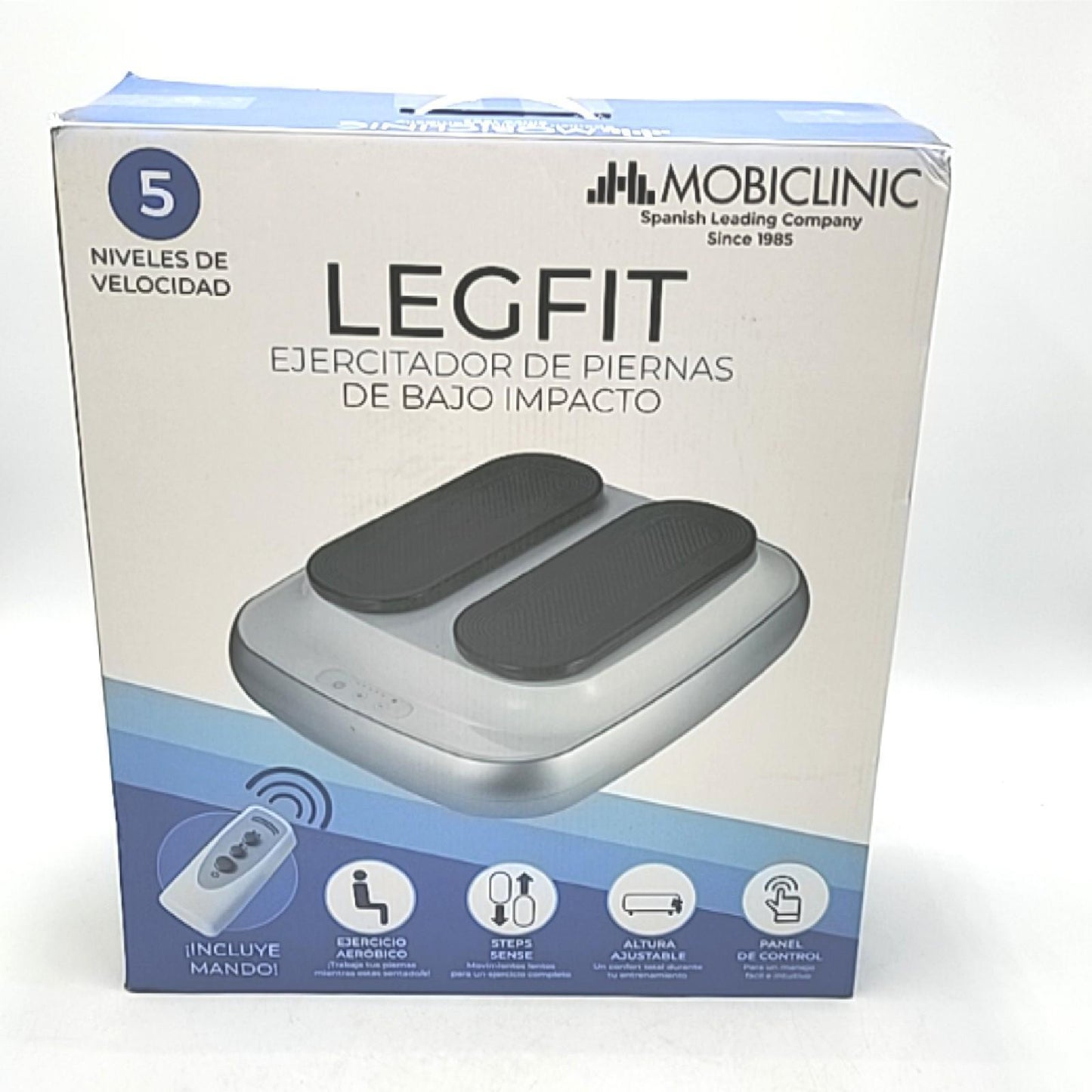 Mobiclinic LegFit Elektrischer Beintrainer Fitness Schuhe Fußtrainer Sport Gymnastik