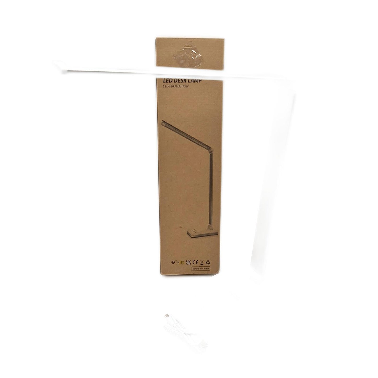 Slator Tischleuchte Beleuchtung QM019 USB Anschluss Dimmbare Nachttischlampe mit