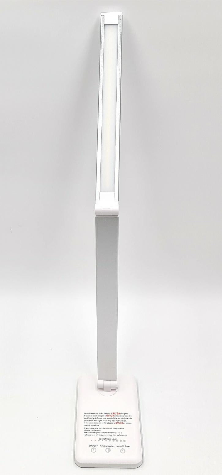 Slator Tischleuchte Beleuchtung QM019 USB Anschluss Dimmbare Nachttischlampe mit