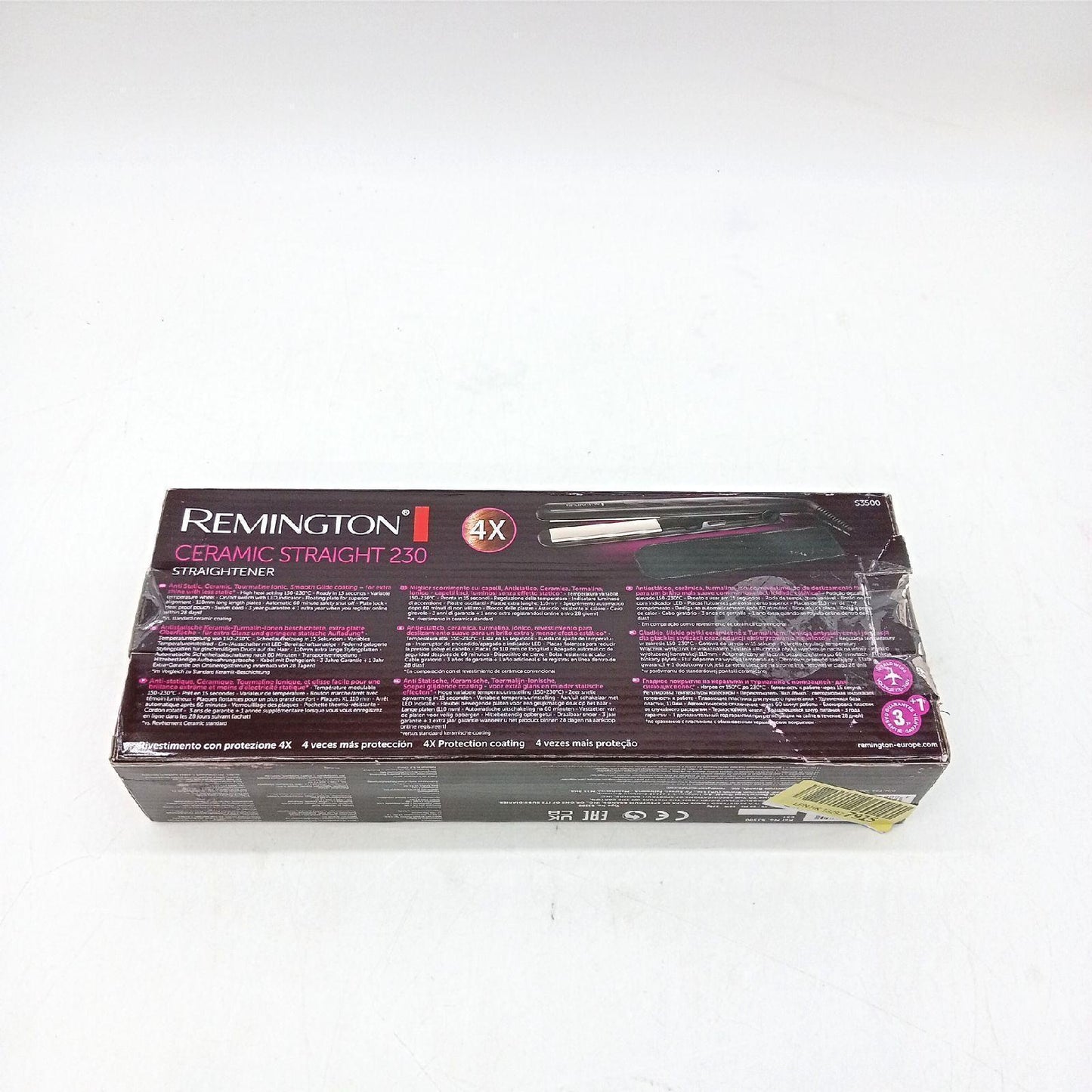 Remington Glätteisen Haarpflege Styling 4facher Schutz antistatisch Beauty