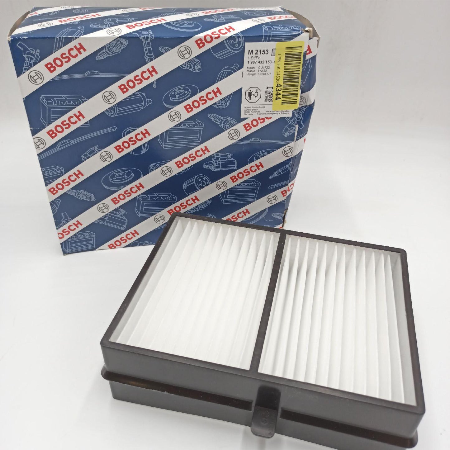 Bosch Innenraumfilter Kfz Zubehör M2153 Pollenfilter für saubere Luft im Fahrzeug