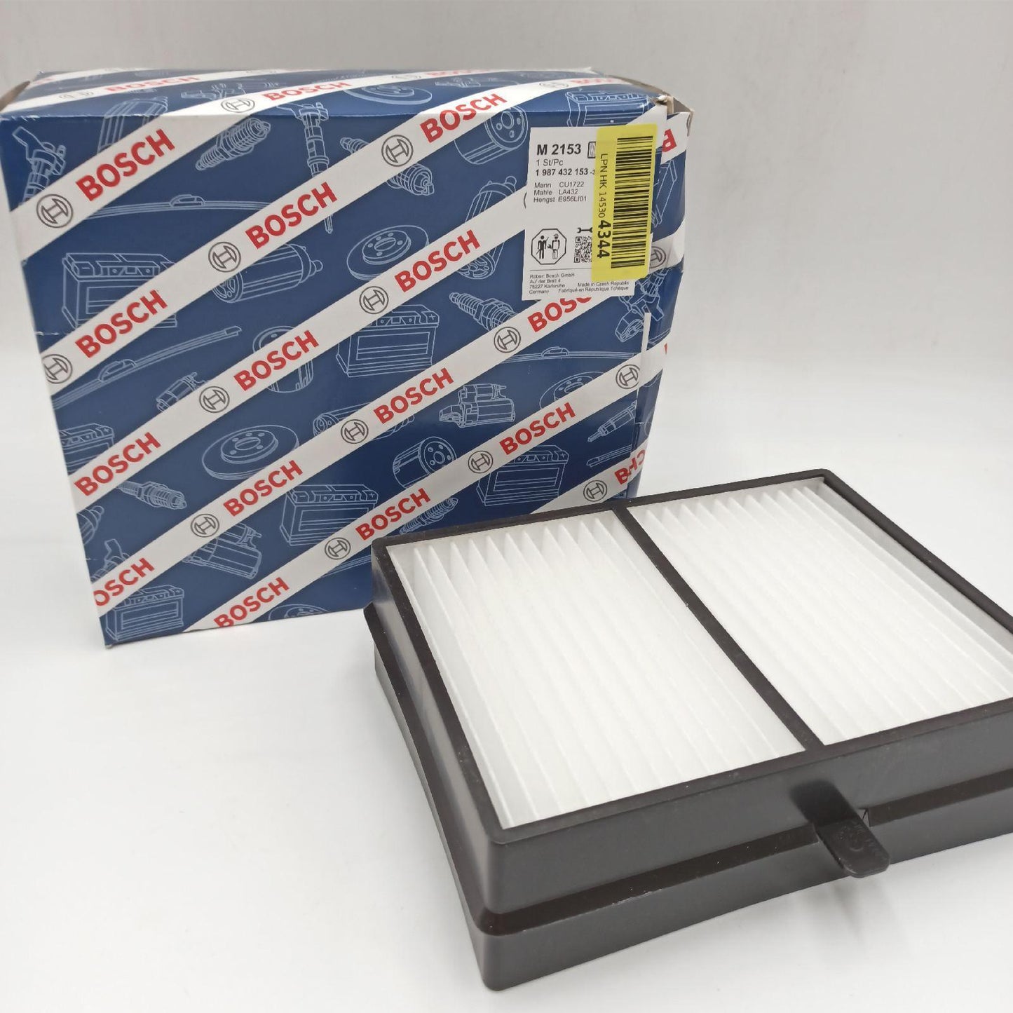 Bosch Innenraumfilter Kfz Zubehör M2153 Pollenfilter für saubere Luft im Fahrzeug