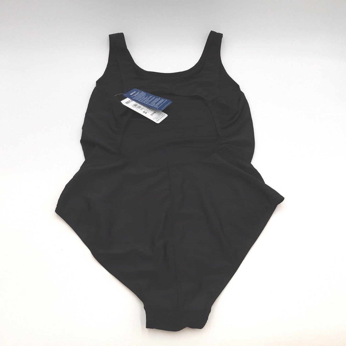 Beco Badeanzug Damen Basic Schwarz Größe 40 EU Badebekleidung Schwimmanzug Sportlich