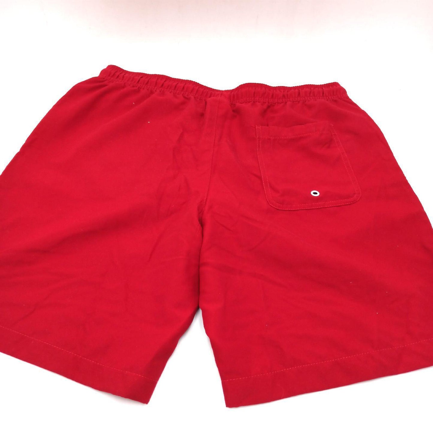 Amazon Essentials Badehose Schwimmkleidung rot Schwimmen Herren L 23cm klassisch