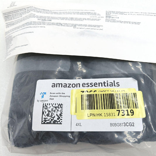 Amazon Essentials Herren Boxershorts Unterwäsche Große Größen 4XL Komfort Alltag 5er Pack