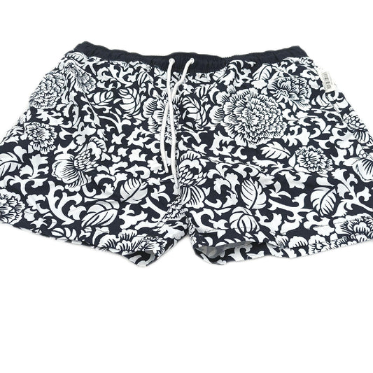 Amazon Essentials Badehose Herrenbekleidung Schnell Trocknend XL Schwarz Floral Badebekleidung
