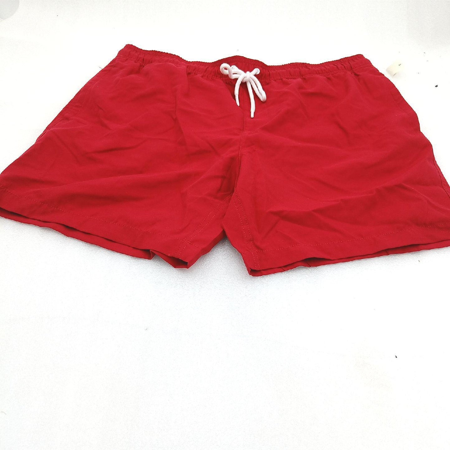 Amazon Essentials Badehose Herren Bademode Rot XL Strand Schwimmbekleidung Kordel
