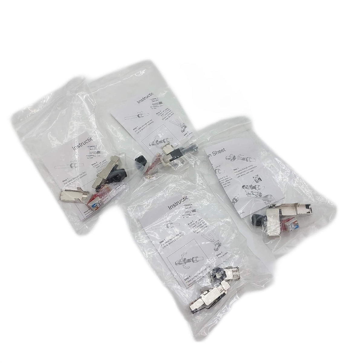 VESVITO Stecker Netzwerkzubehör RJ45 CAT6A 10 GBit s PoE