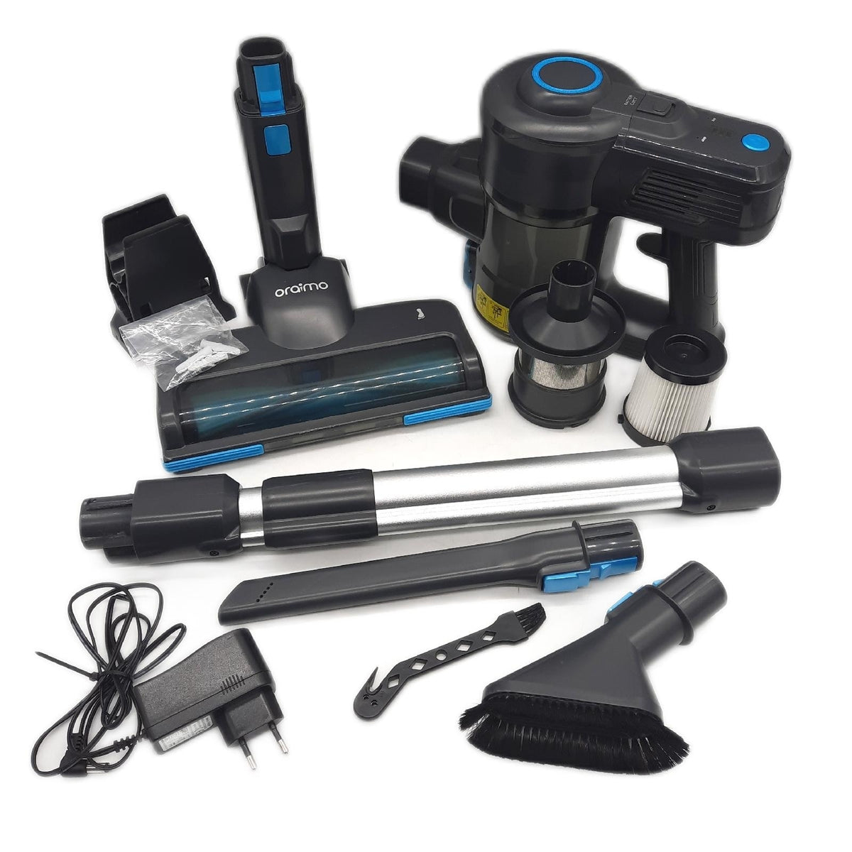 Oraimo Akku Staubsauger 6 in 1 Staubsauger Kabellos Selbststehend 800ml - Defekt