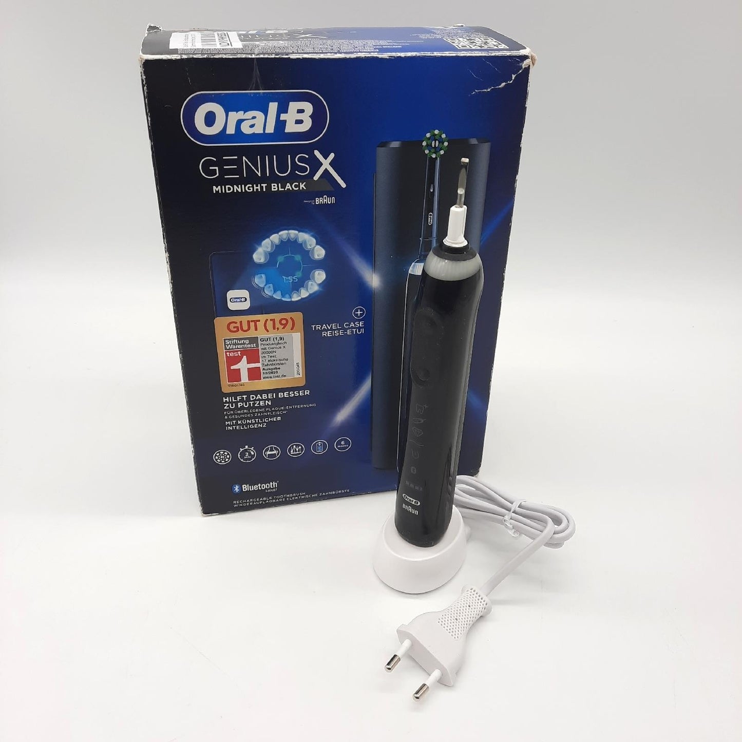 Oral-B Genius X Elektrische Zahnbürste 6 Bürstmodi Schützt Ihre Zähne ( - Defekt
