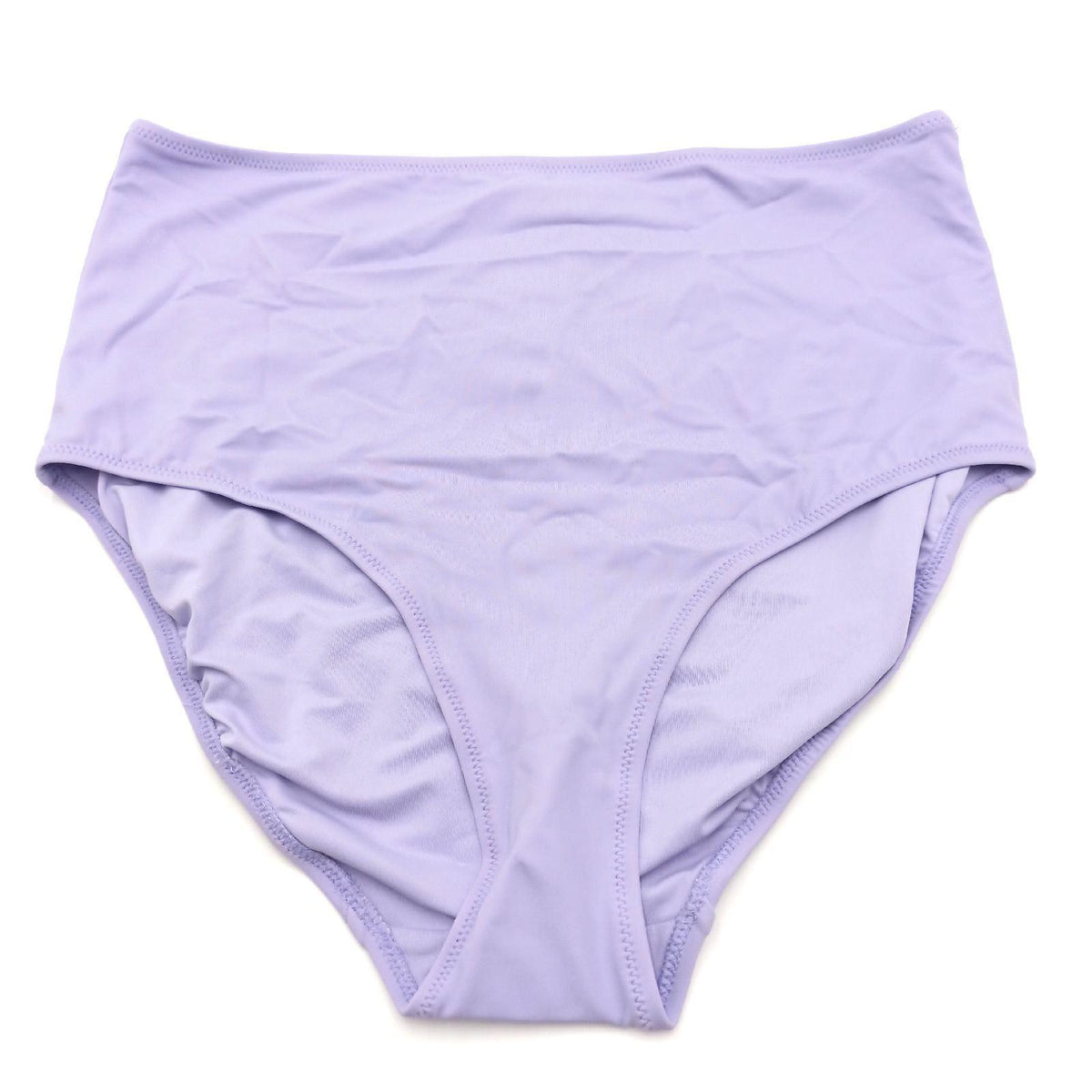 Amazon Essentials Damen Badehose mit hoher Taille erhältlich in Übergröße  Lavendel  42