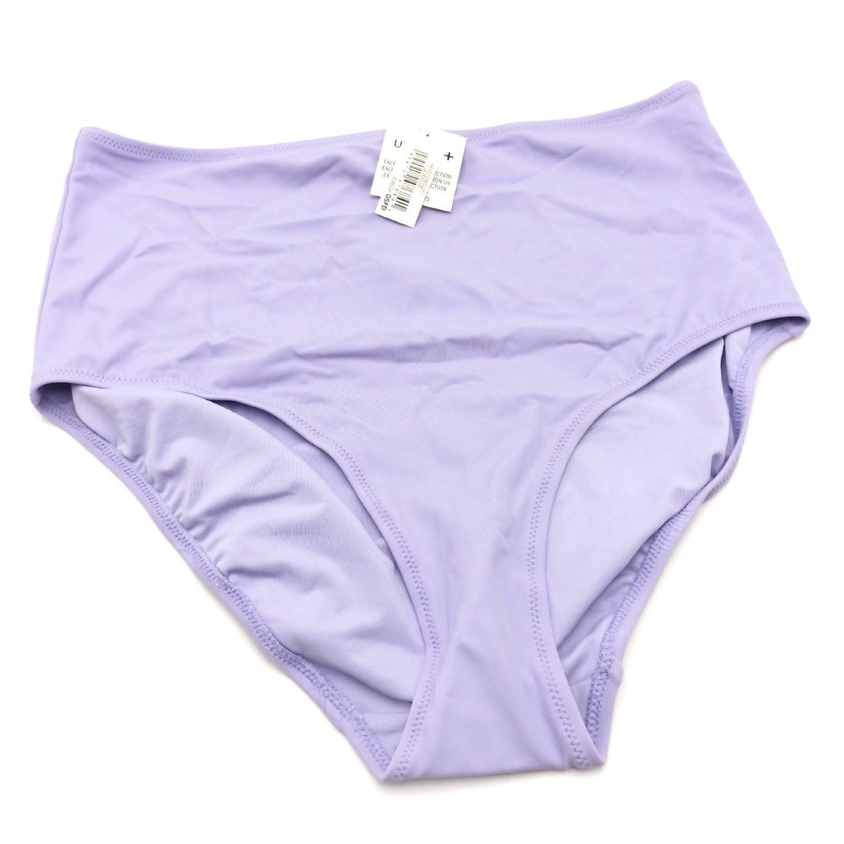 Amazon Essentials Damen Badehose mit hoher Taille erhältlich in Übergröße  Lavendel  42