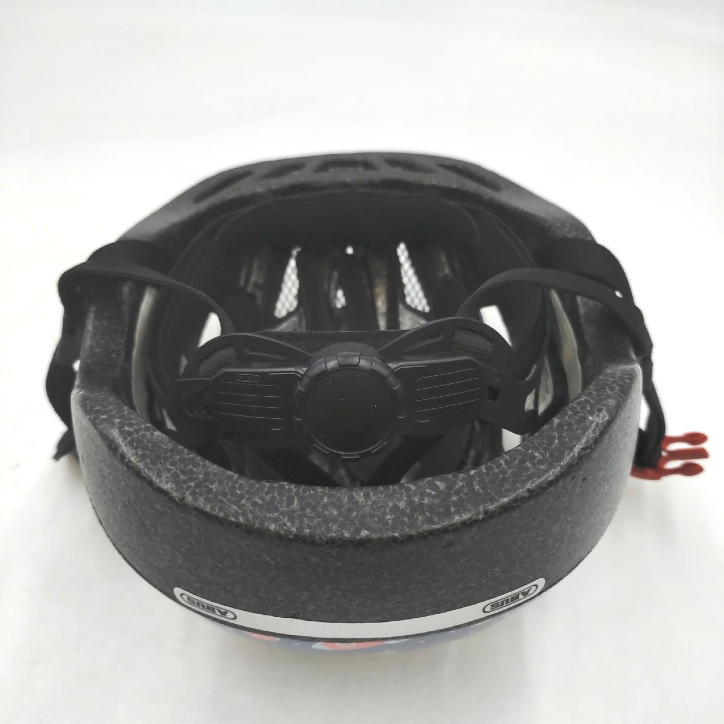Abus Kinderhelm Fahrradhelm Sicherheitsausrüstung Smooty 2 0 Blau Raketenmuster passend für Kleinkinder Beifahrersitz