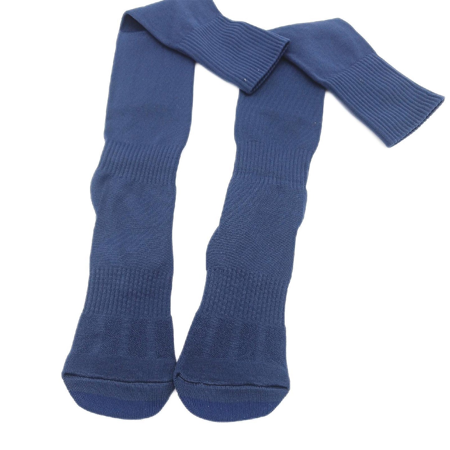 Mitre Fußballsportsocken Fußball Ausrüstung Mercury Plain Atmungsaktiv Lang Navy Senior 40