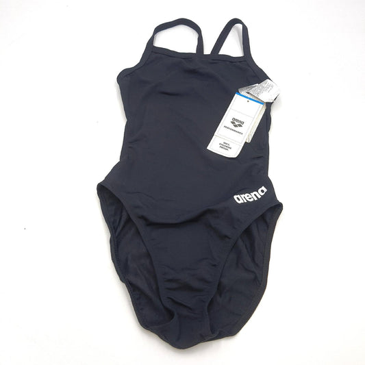 Arena Badeanzug Damen Badebekleidung Solid Challenge Team MaxLife Eco Fabric Chlorbeständig UV