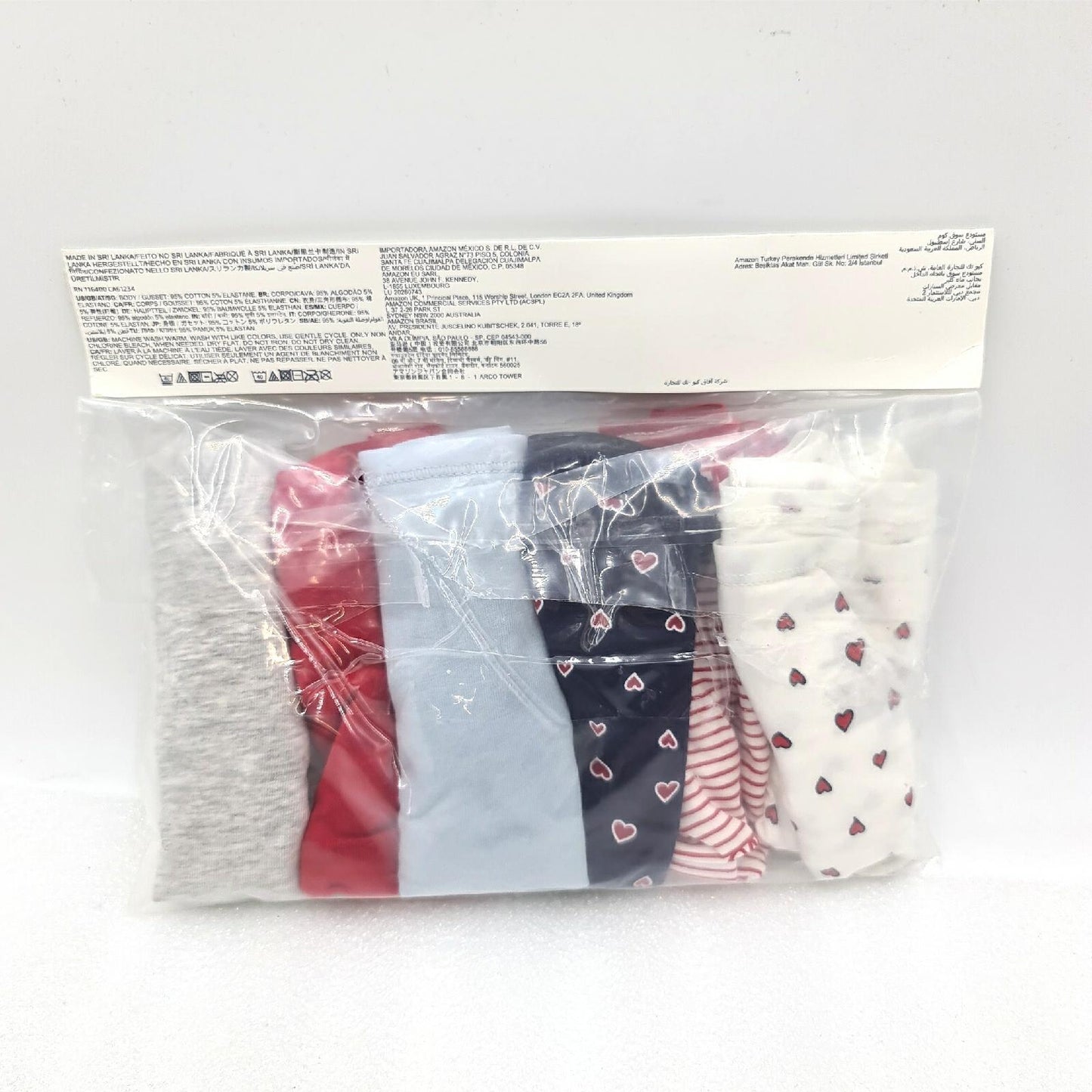 Amazon Essentials Damenunterhose Wäsche Bikini 6er Pack Baumwolle Komfort Farben Auswahl