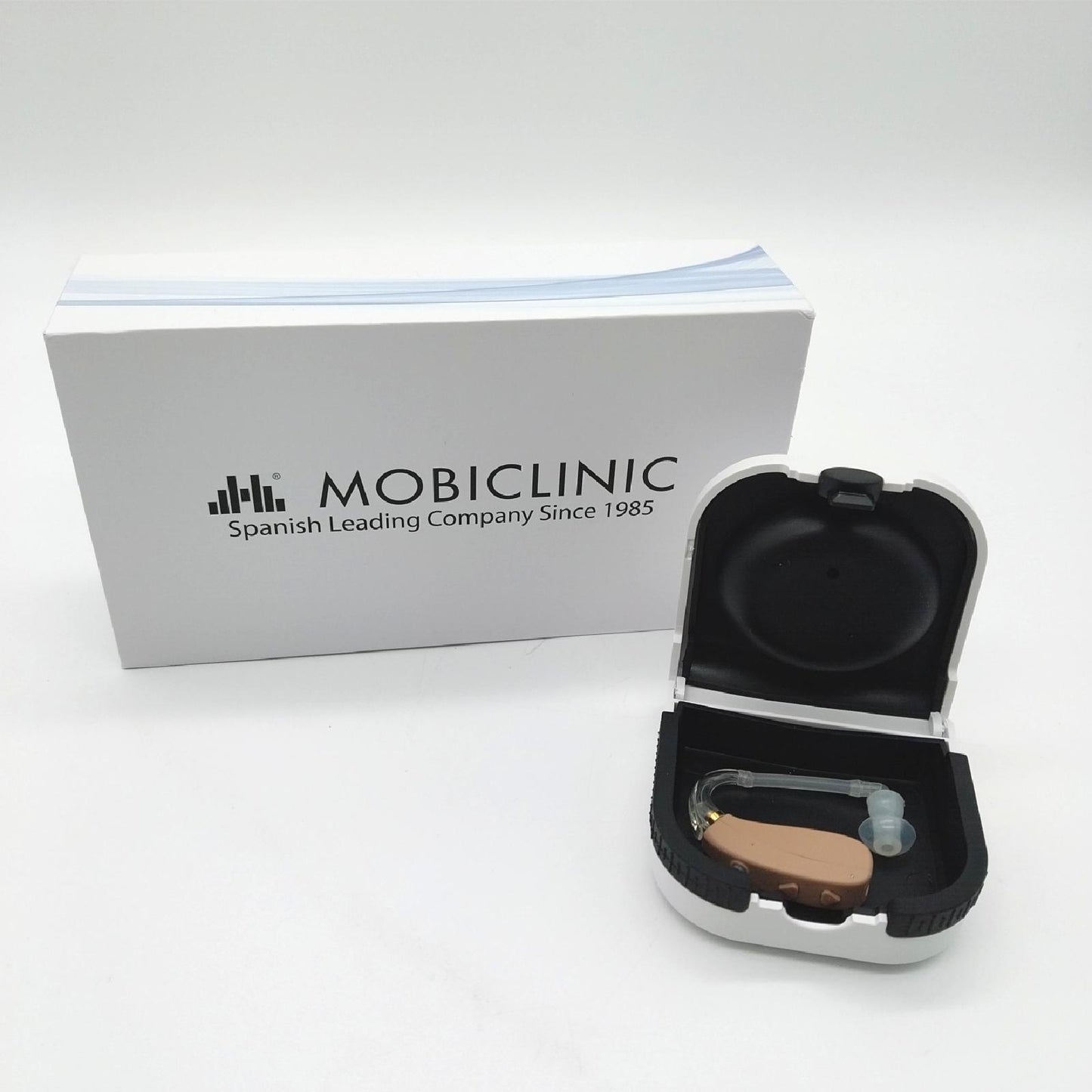 Mobiclinic Hörverstärker Ear Plus 1 Wiederaufladbar 5 Lautstärkestufen 360°