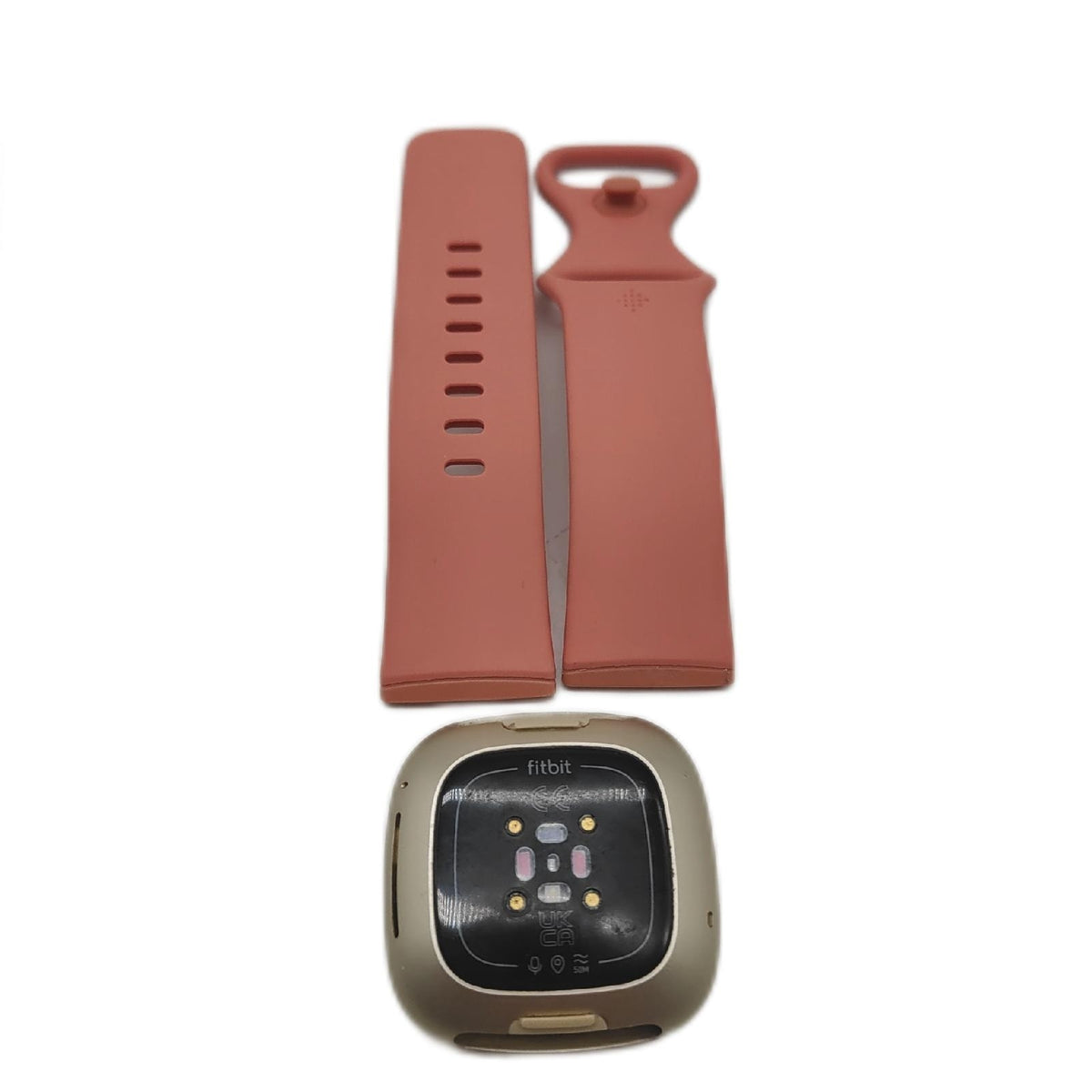 Fitbit Versa 3 Health Fitness Smartwatch mit 6-monatiger Premium-Mitgli - Defekt