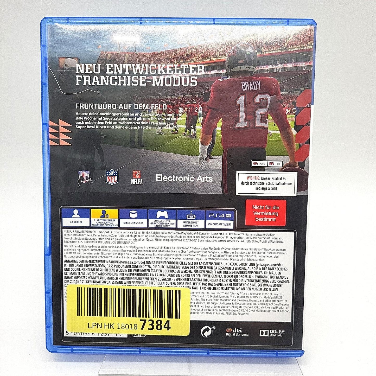 Madden NFL 22 Videospiel PlayStation 5 Xbox One Sportspiel Neuerscheinung