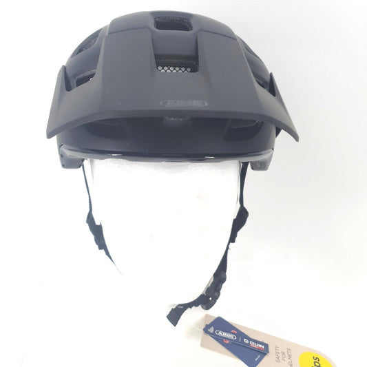 Abus Unisex Fahrradhelm Schwarz Velvet Black M 54 58 cm Schutzhelm Radhelm