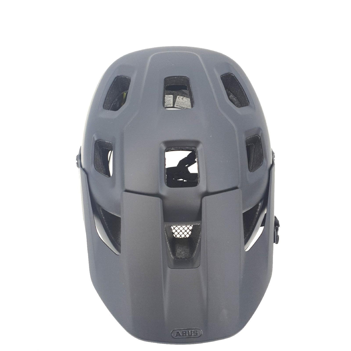 Abus Unisex Fahrradhelm Schwarz Velvet Black M 54 58 cm Schutzhelm Radhelm