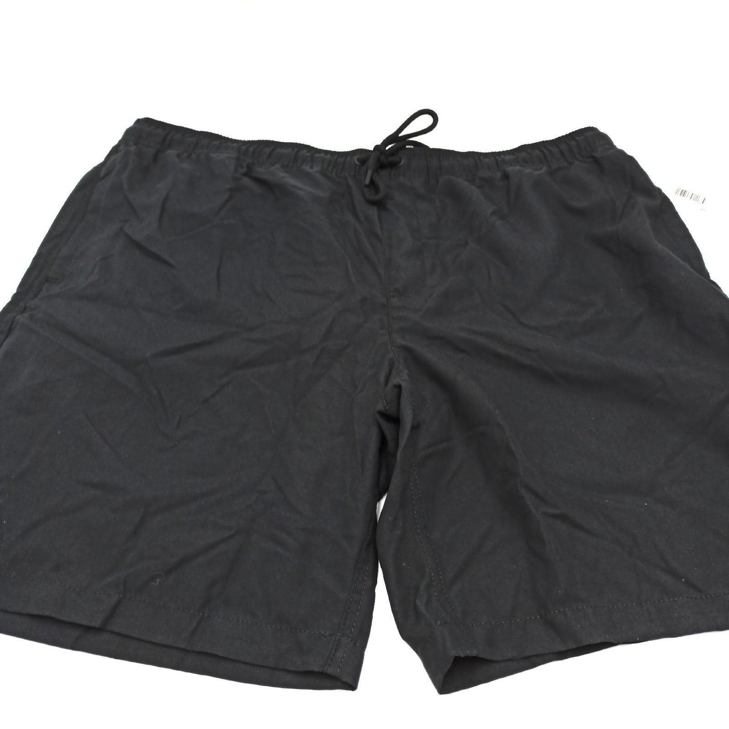 Amazon Essentials Badehose Herrenbekleidung XXL Schwarz Netzfutter Taschen Freizeitspaß