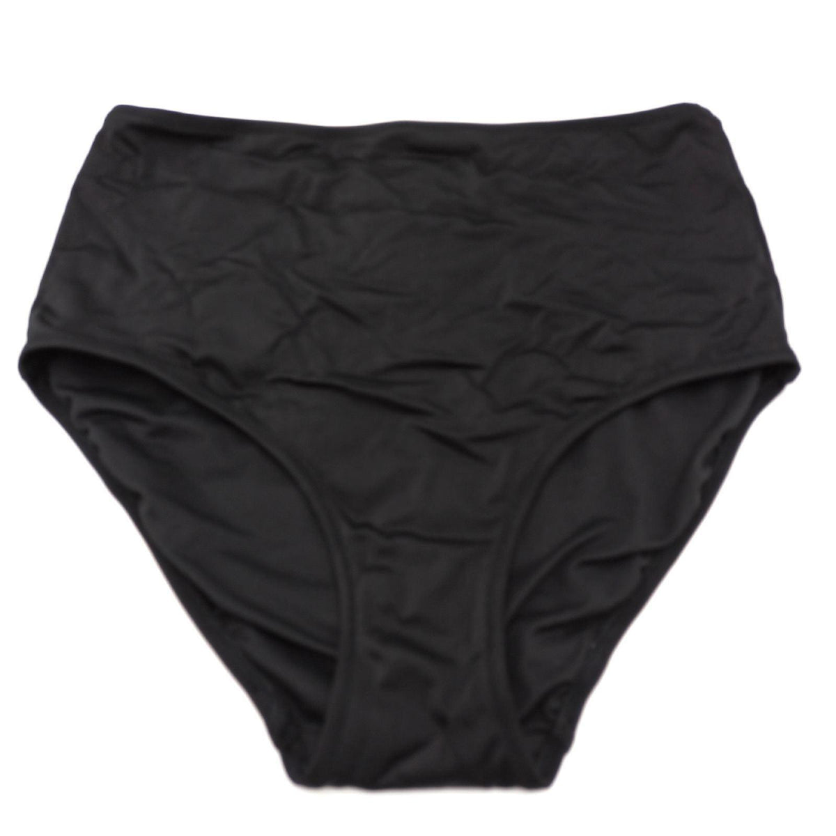 Amazon Essentials Damen Badehose mit hoher Taille erhältlich in Übergröße  Verwaschenes Schwarz  38