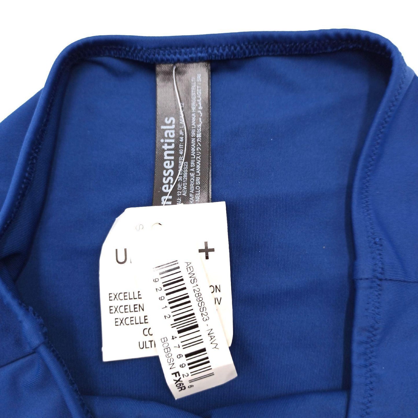 Amazon Essentials Badehose Damenbekleidung Übergröße hohe Taille tiefblau modisch elegant bequem