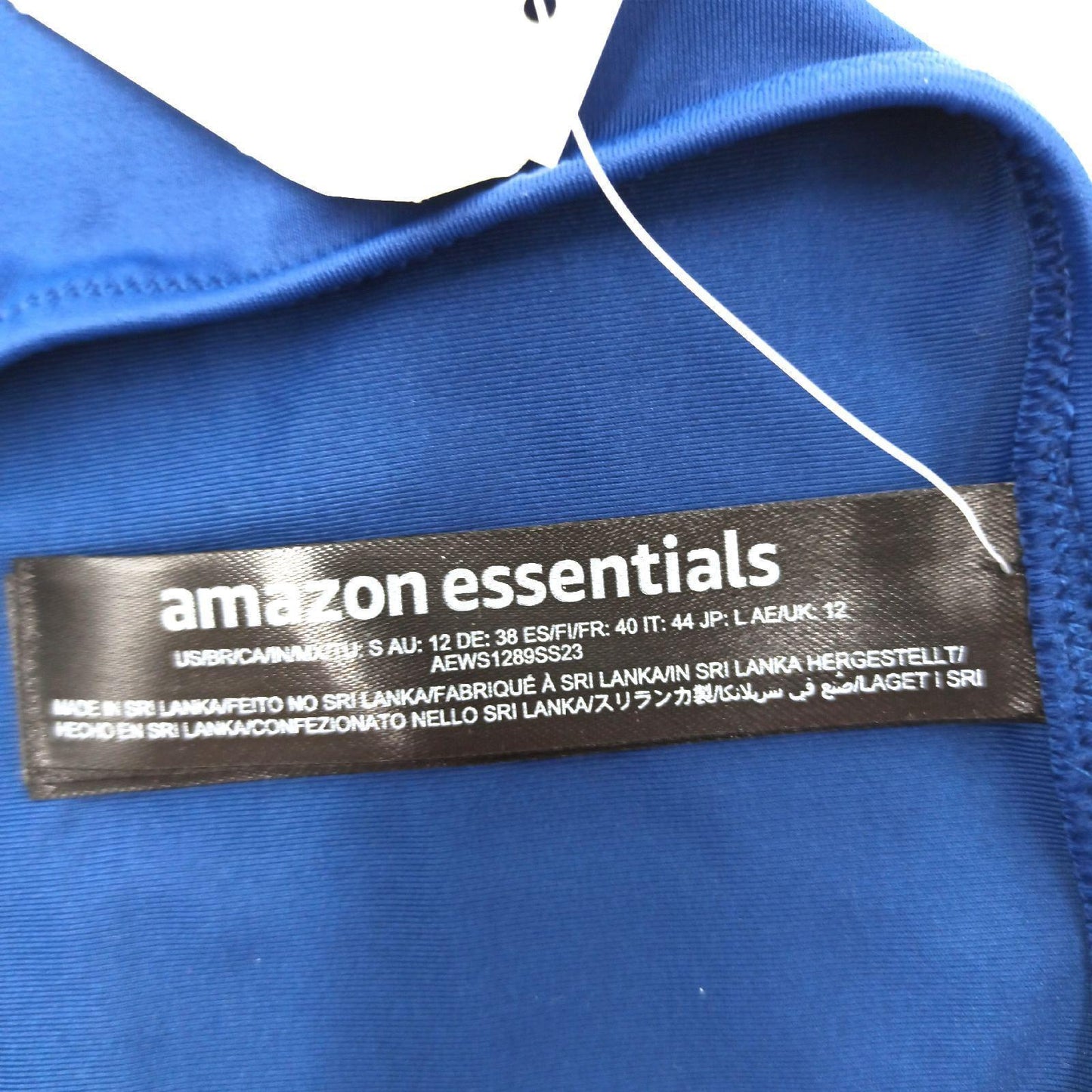 Amazon Essentials Badehose Damenbekleidung Übergröße hohe Taille tiefblau modisch elegant bequem