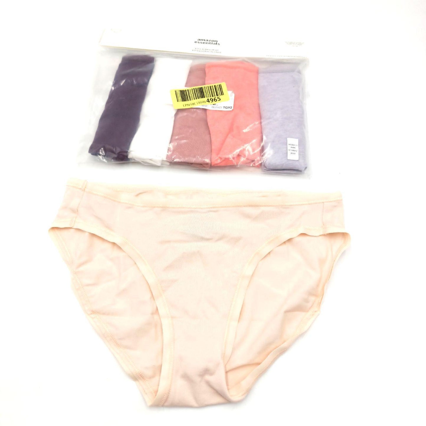 Amazon Essentials Bikinihose Damenbekleidung 6er Pack Tral Shades Übergröße Strandmode B