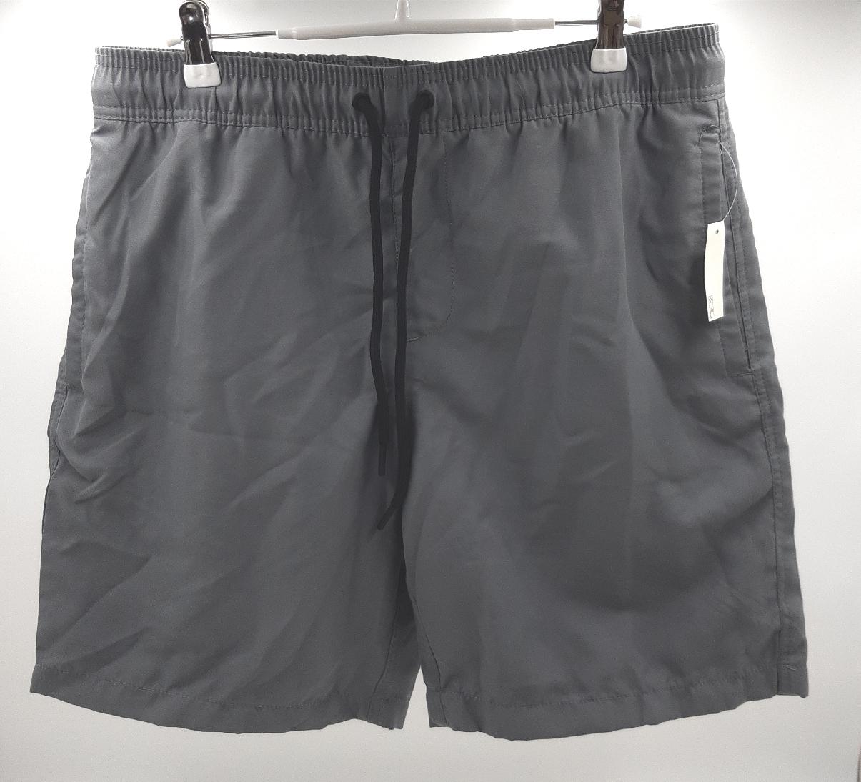 Amazon Essentials Badehose Herrenbekleidung 23cm Dunkelgrau Bequemlichkeit mit Netz