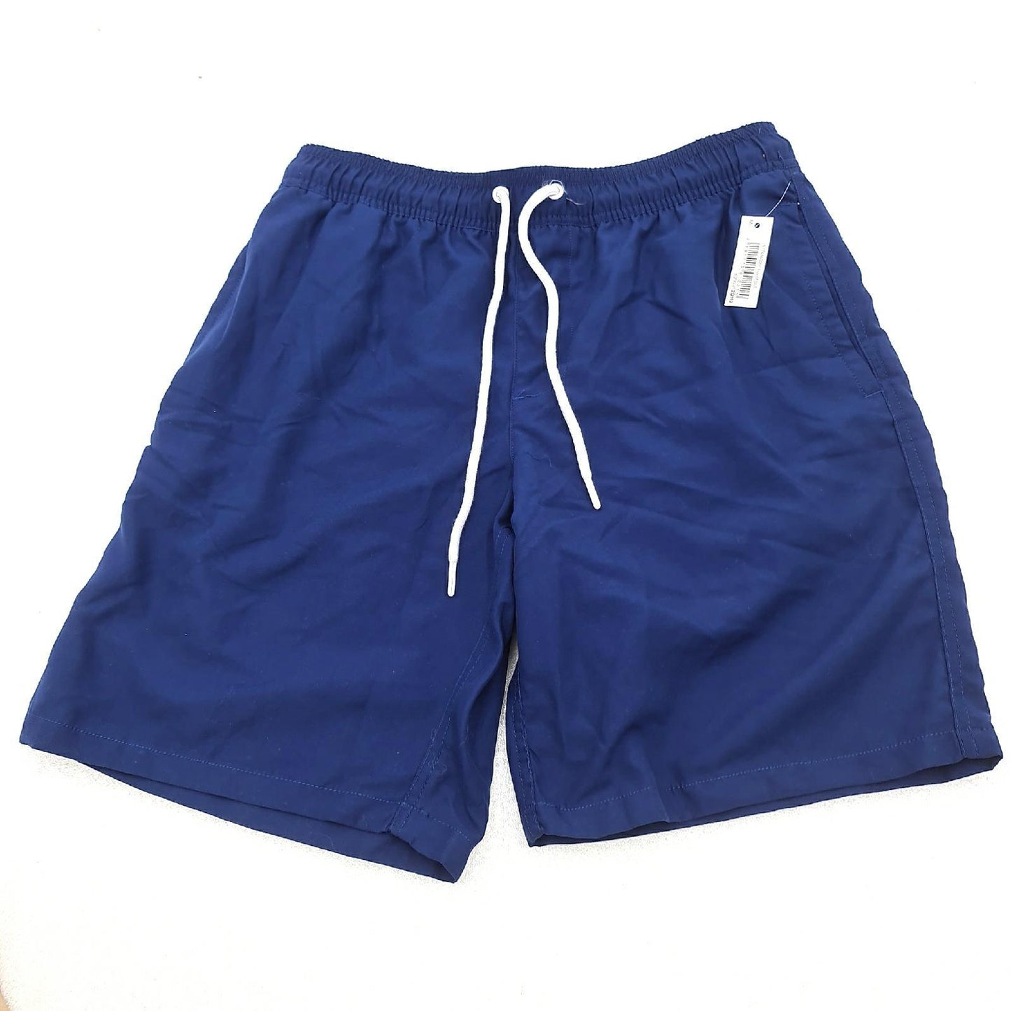 Amazon Essentials Badehose Herren Bademode Marineblau Modell 23 cm Netzfutter Taschen Strand