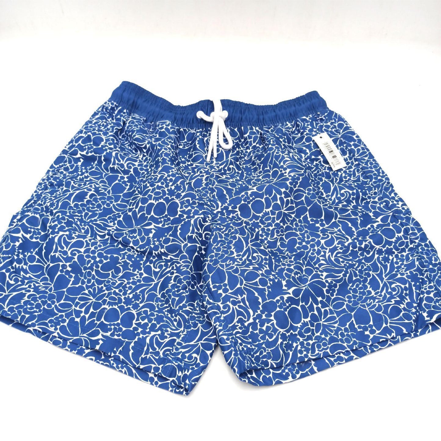 Amazon Essentials Badehose Herrenbekleidung S Silhouette mit Blumen Strandmode